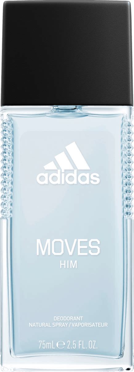 adidas Deo Naturalspray Zerstäuber moves for him, 75 ml